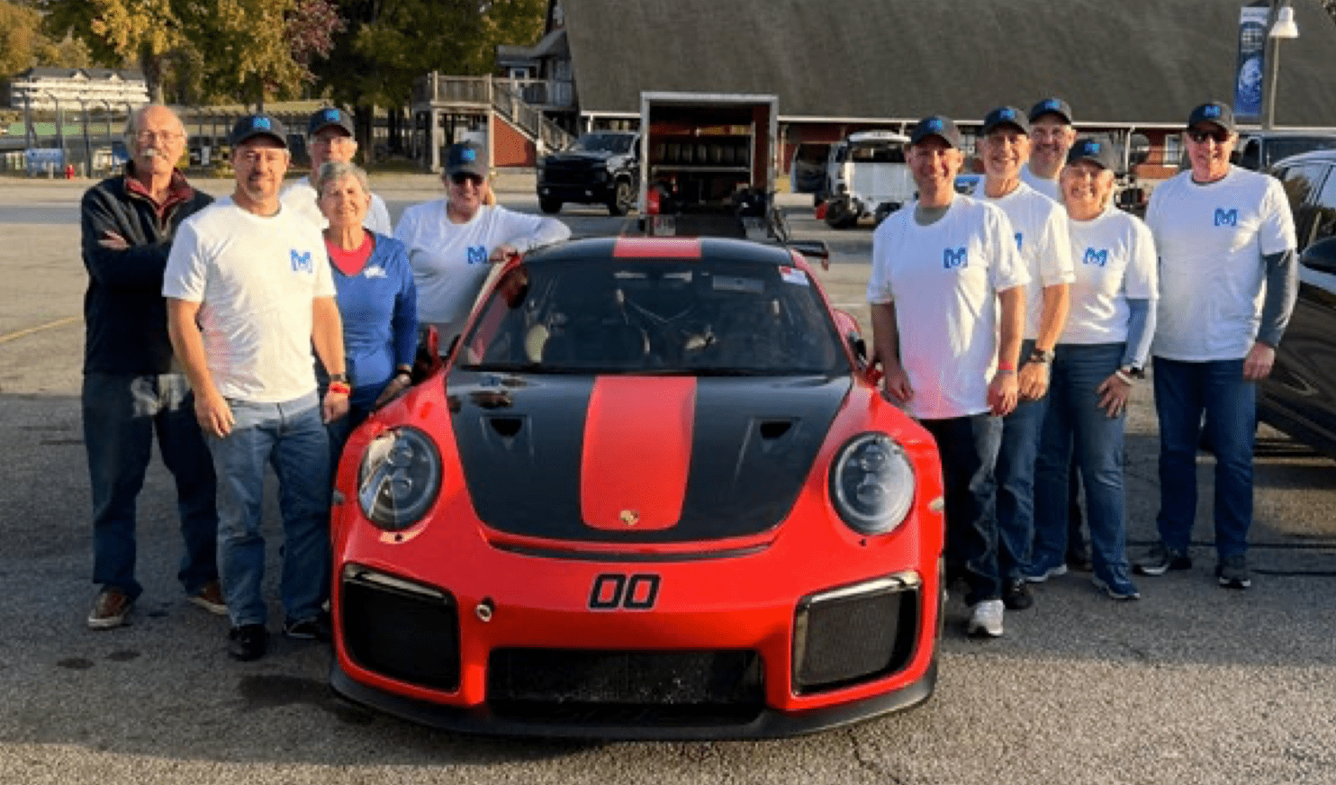 NNJR-PCA members wearing IronMatt t-shirts to celebrate our partnership