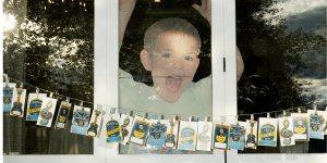 MattFest 2026 - poster of Matty in the window