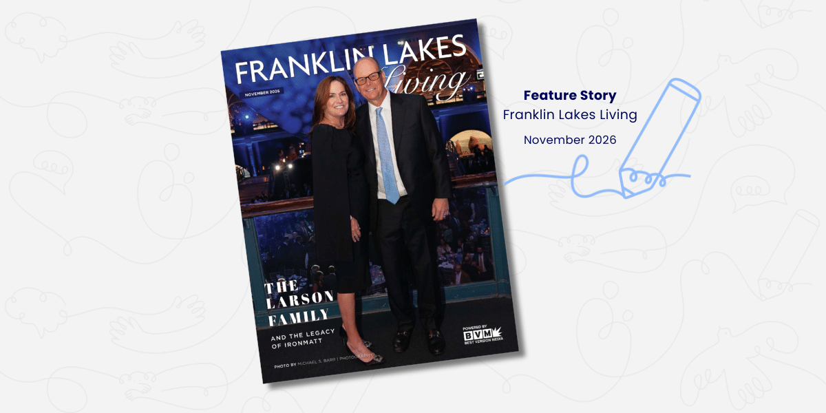 IronMatt featured in Franklin Lakes Living magazine